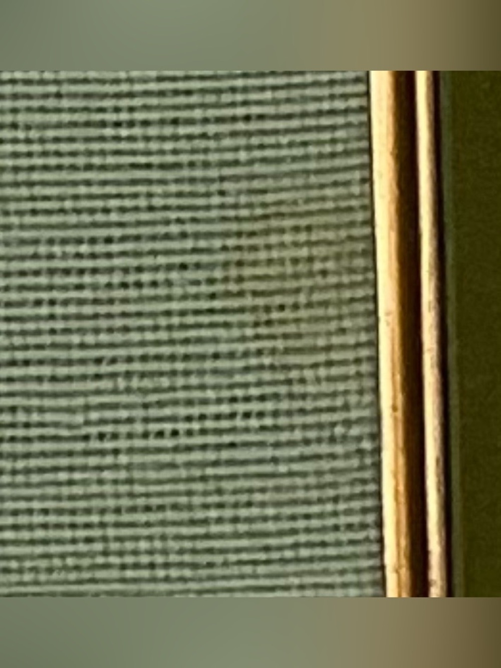 Vintage Framed Petit Point Needlework – Two Birds on Bamboo ,Made in Mexico 1997 - Picture 13 of 17
